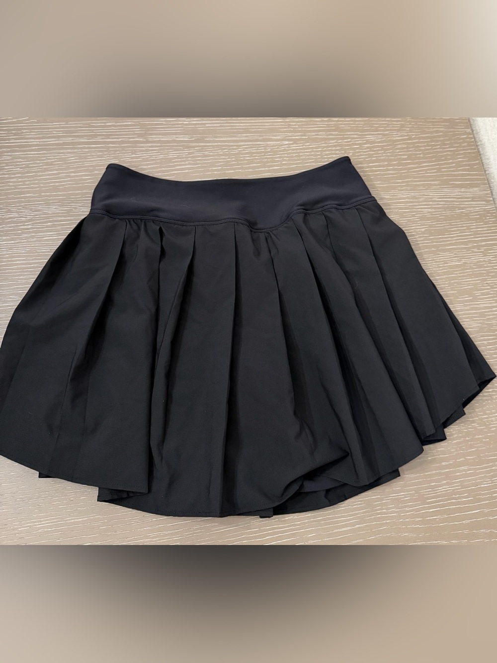 Black StretchTech Old Navy Pleated Skort/Skirt Medium